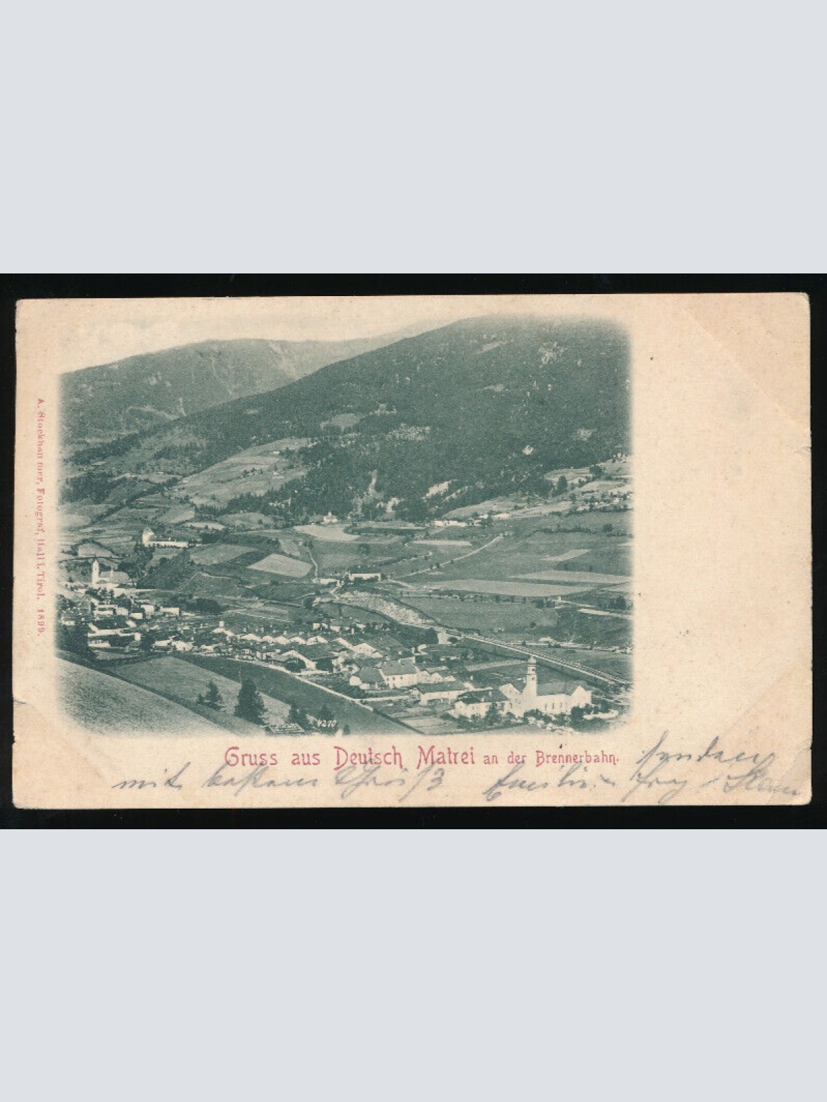 AK aus Matrei am Brenner Tirol (1041)