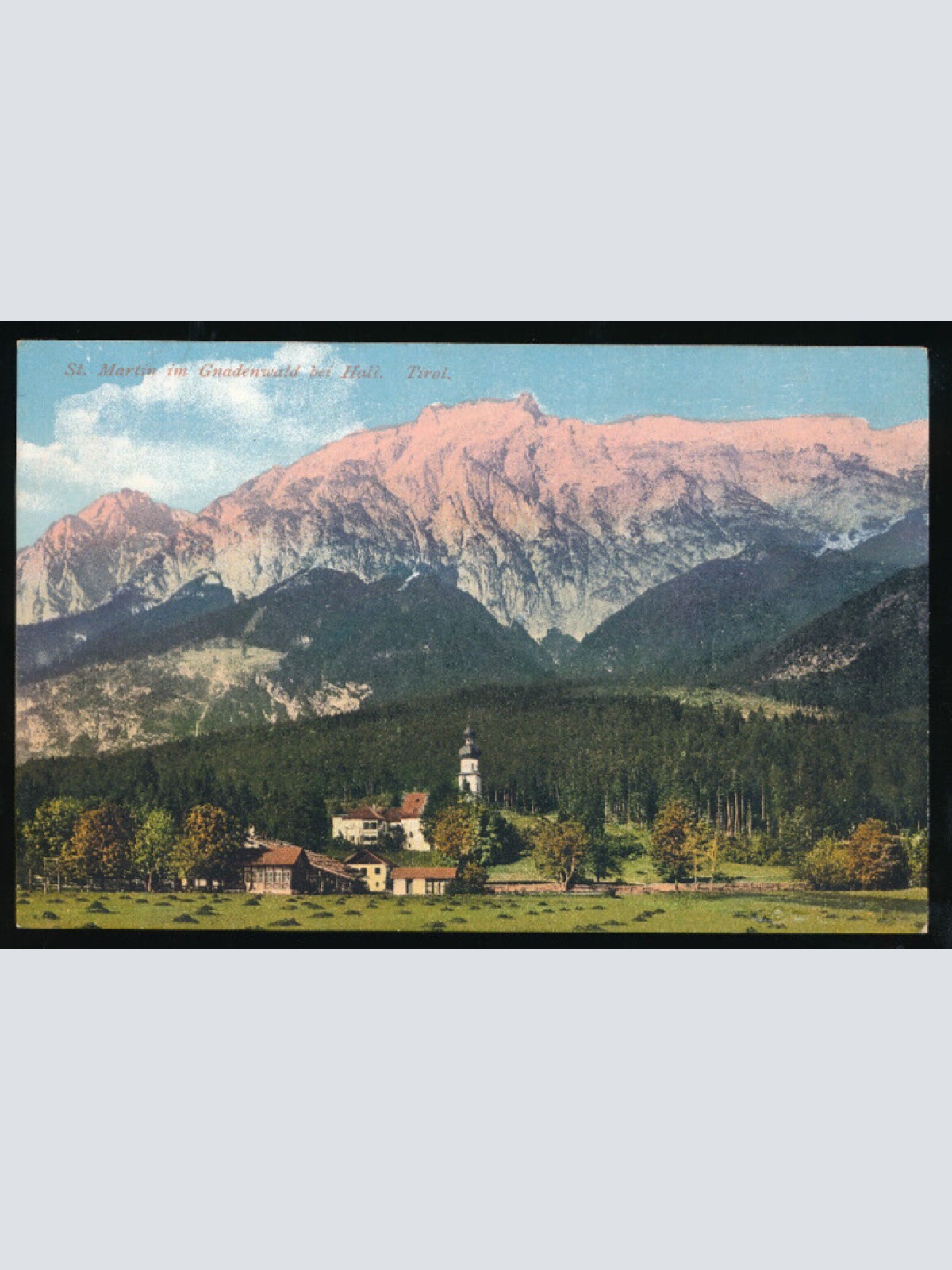 AK aus St.Martin im Gnadenwald bei Hall Tirol (819)