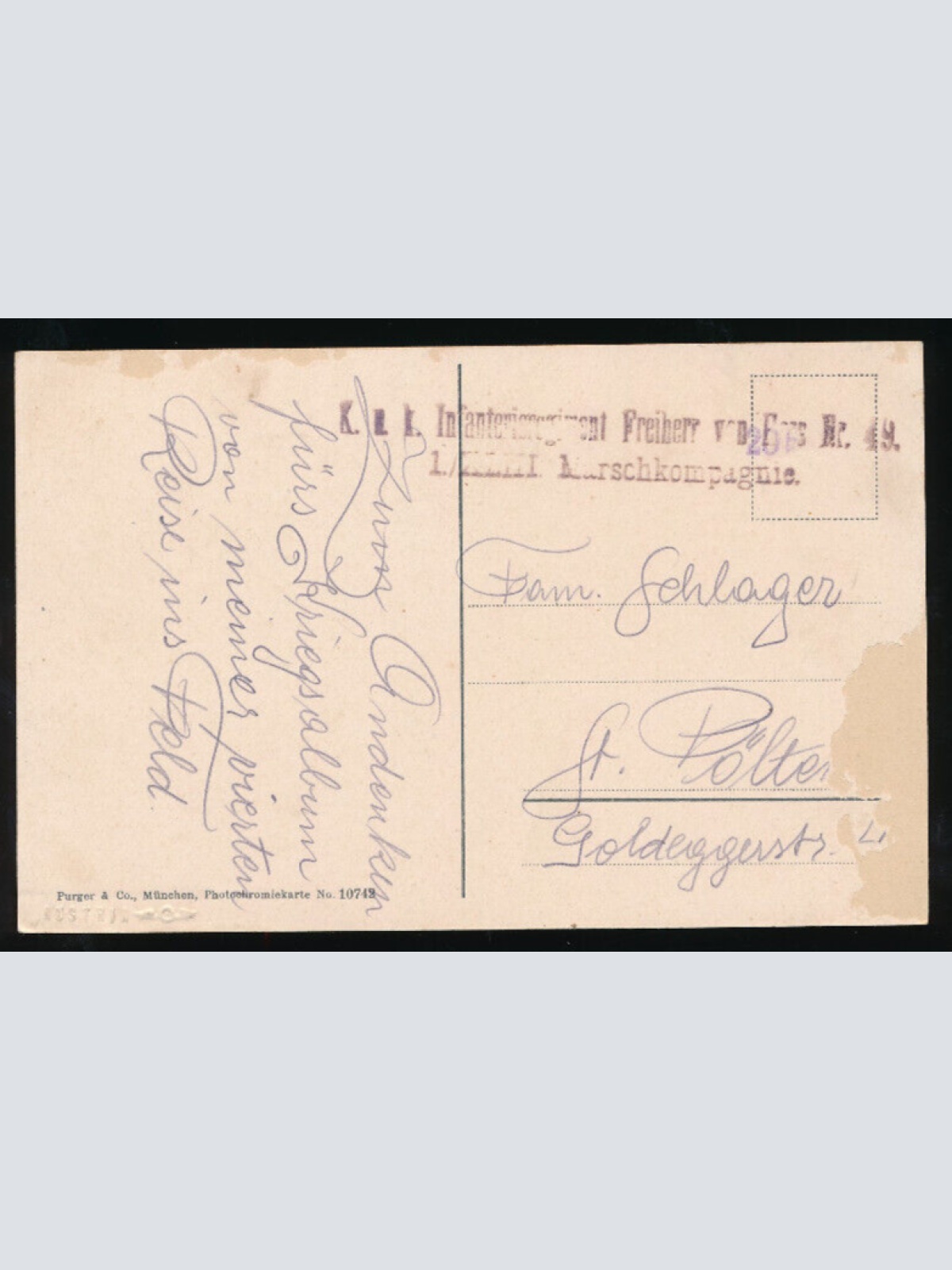 AK aus St.Martin im Gnadenwald bei Hall Tirol (819)