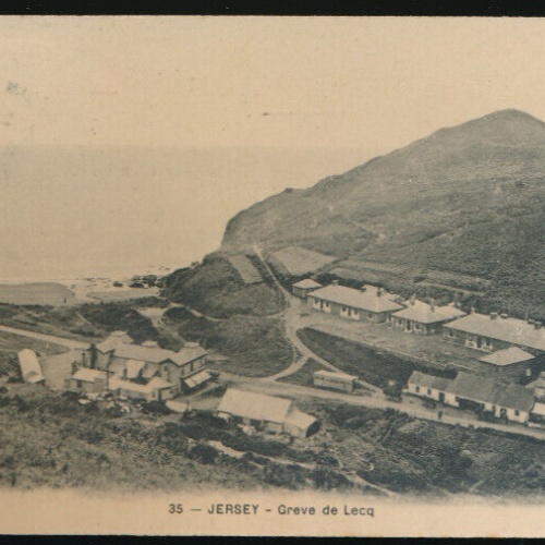 AK aus Jersey Greve de Lecq (Kanalinseln) (837)