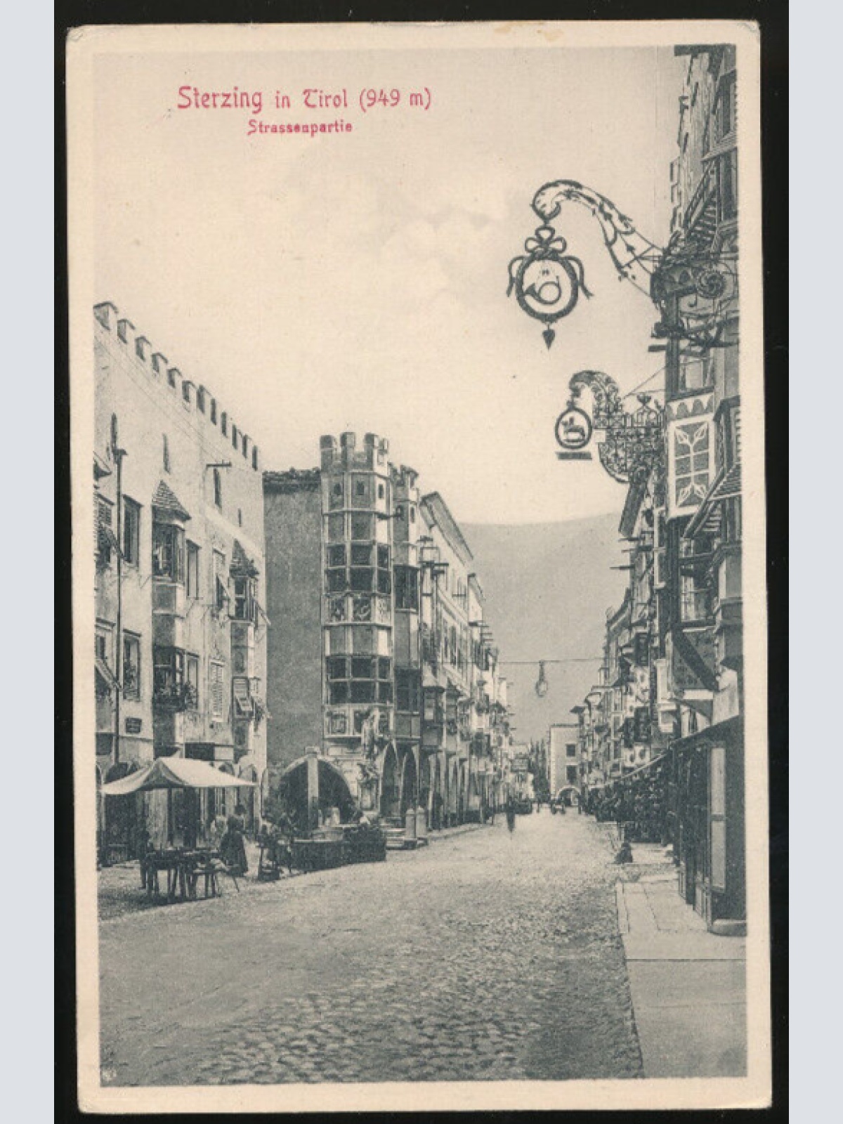 AK aus Sterzing in Strassenansicht Italien (1431)