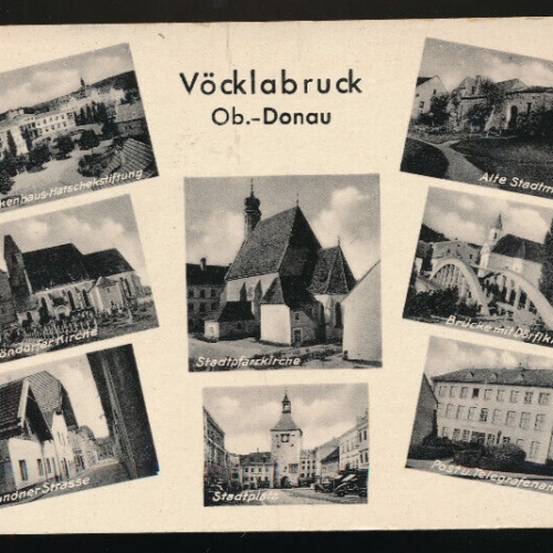 AK aus Vöcklabruck Mehrbildkarte Oberösterreich (864)