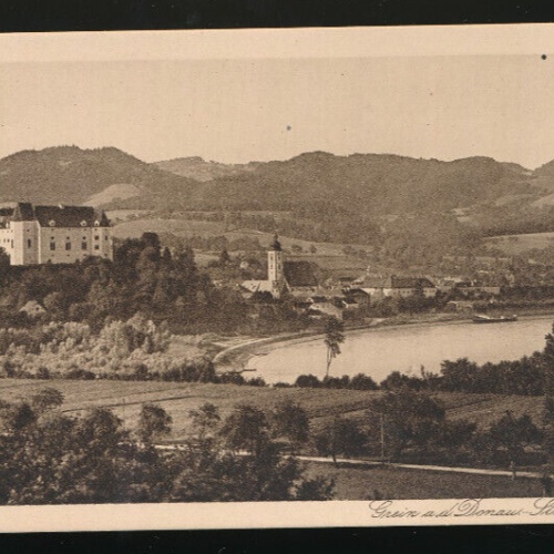 AK aus Grein an der Donau Strudengau Oberösterreich (870)
