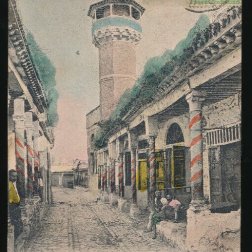 AK aus Tunis La Mosquee Sidi-Ben Ziaa Tunesien (1479)