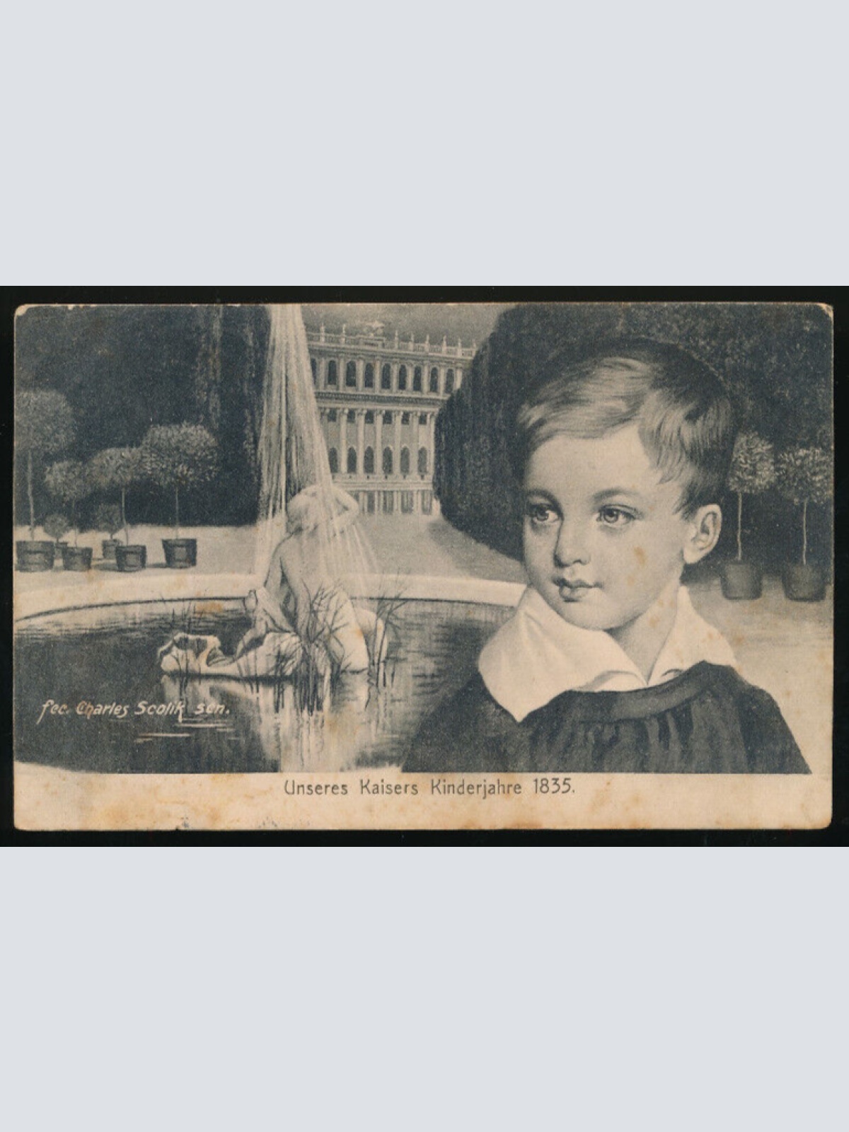 AK vom Kaiser Franz Josef im Kinderjahre 1835 (1511)