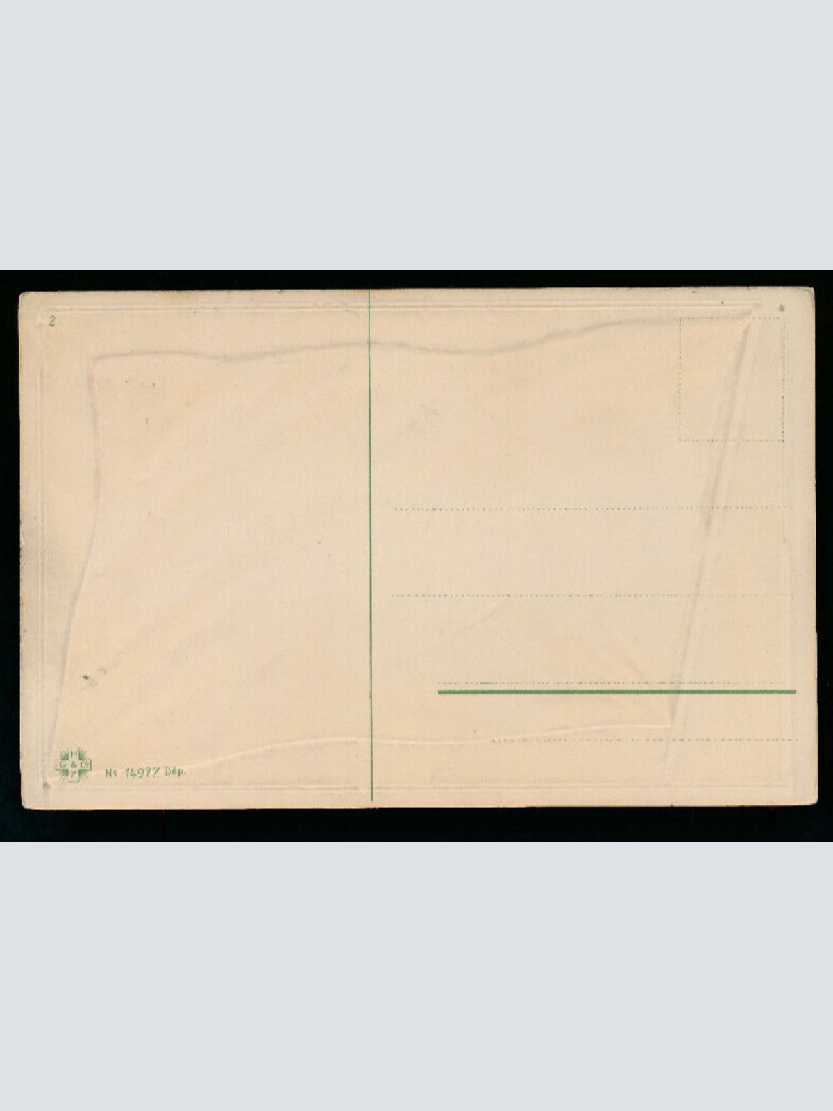 Präge-Karte Flaggen - Flaggs, San Domingo (345)