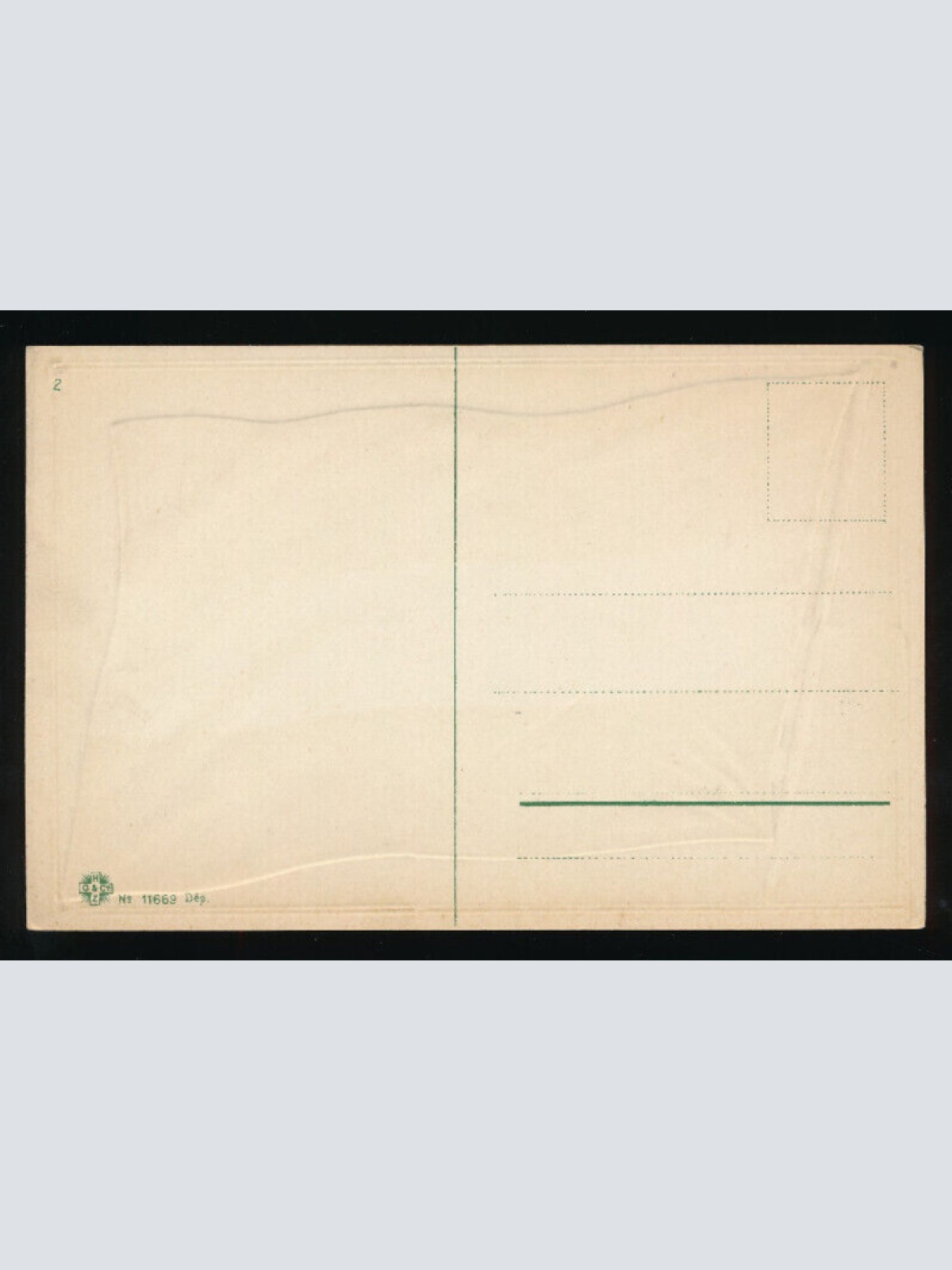 Präge-Karte Flagge - Flaggs Honduras (289)