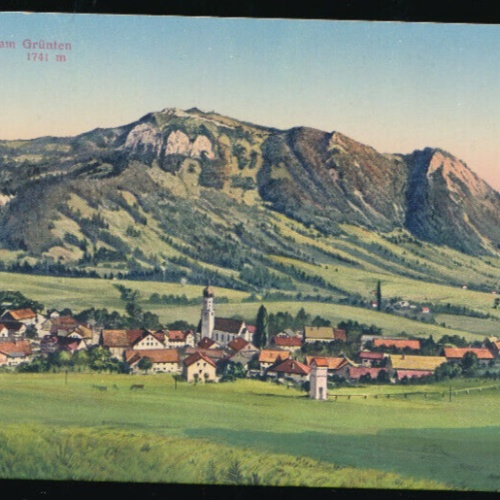 AK aus Rettenberg am Grünten Bayern (1380)