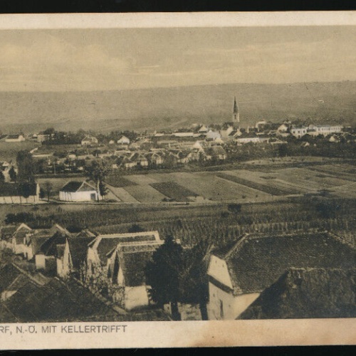 AK aus Haugsdorf mit Kellertrifft Niederöstereich (773)