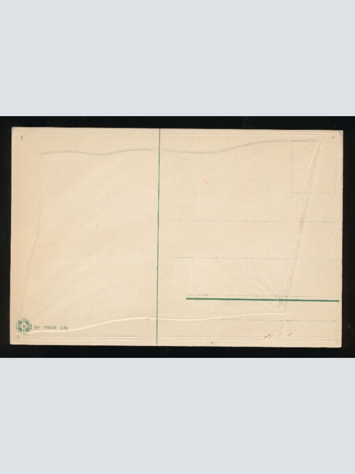 Präge-Karte Flagge - Flaggs Neuseeland - Vouvelle - Zélande Flagge auf AK (460)