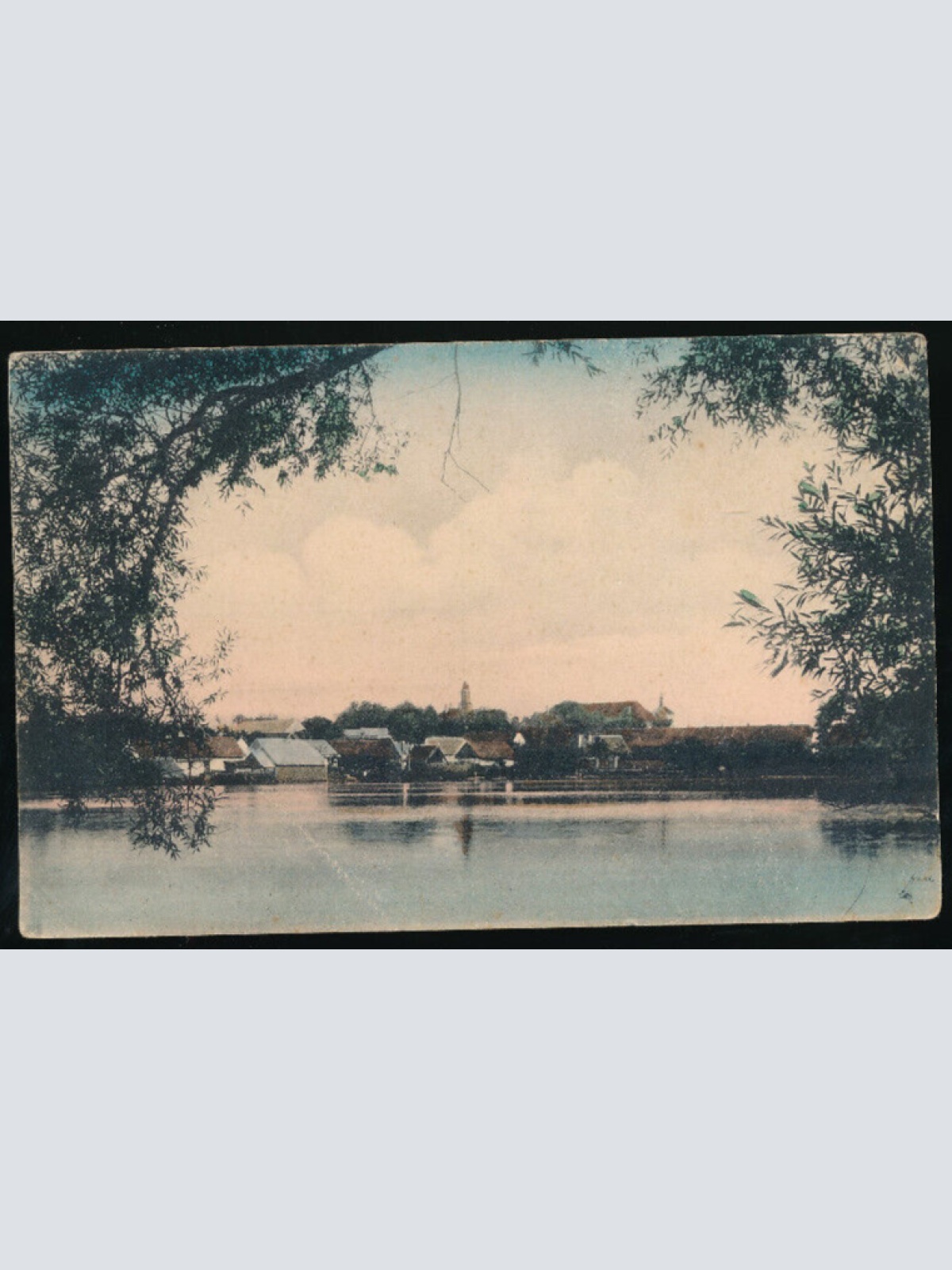 AK aus Pohled na Zelc - Telc Tschechien (1373)