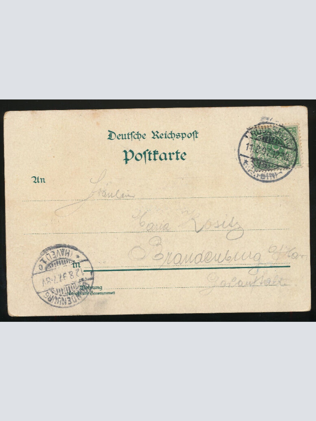 Litho-Karte gruss aus Wiesbaden Hessen (1614)