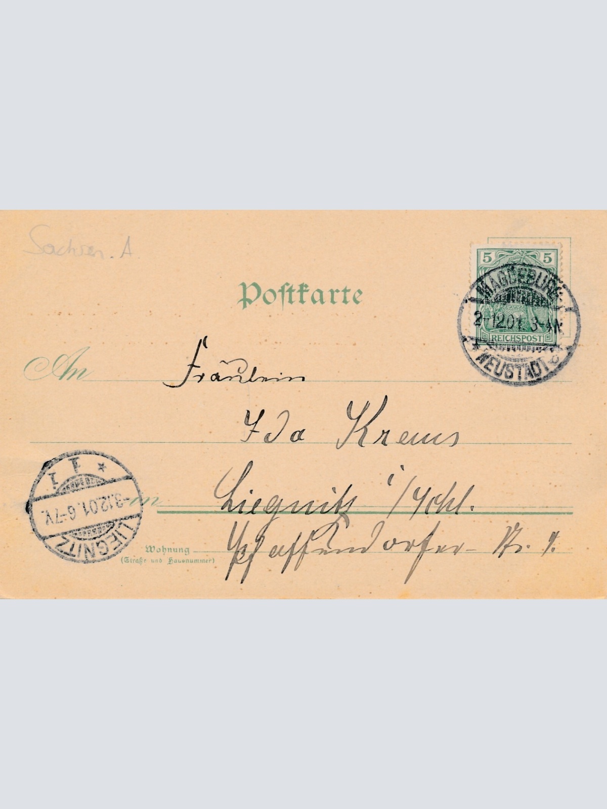 Litho-Karte, Gruss aus Magdeburg, Sachsen Anhalt(S47)