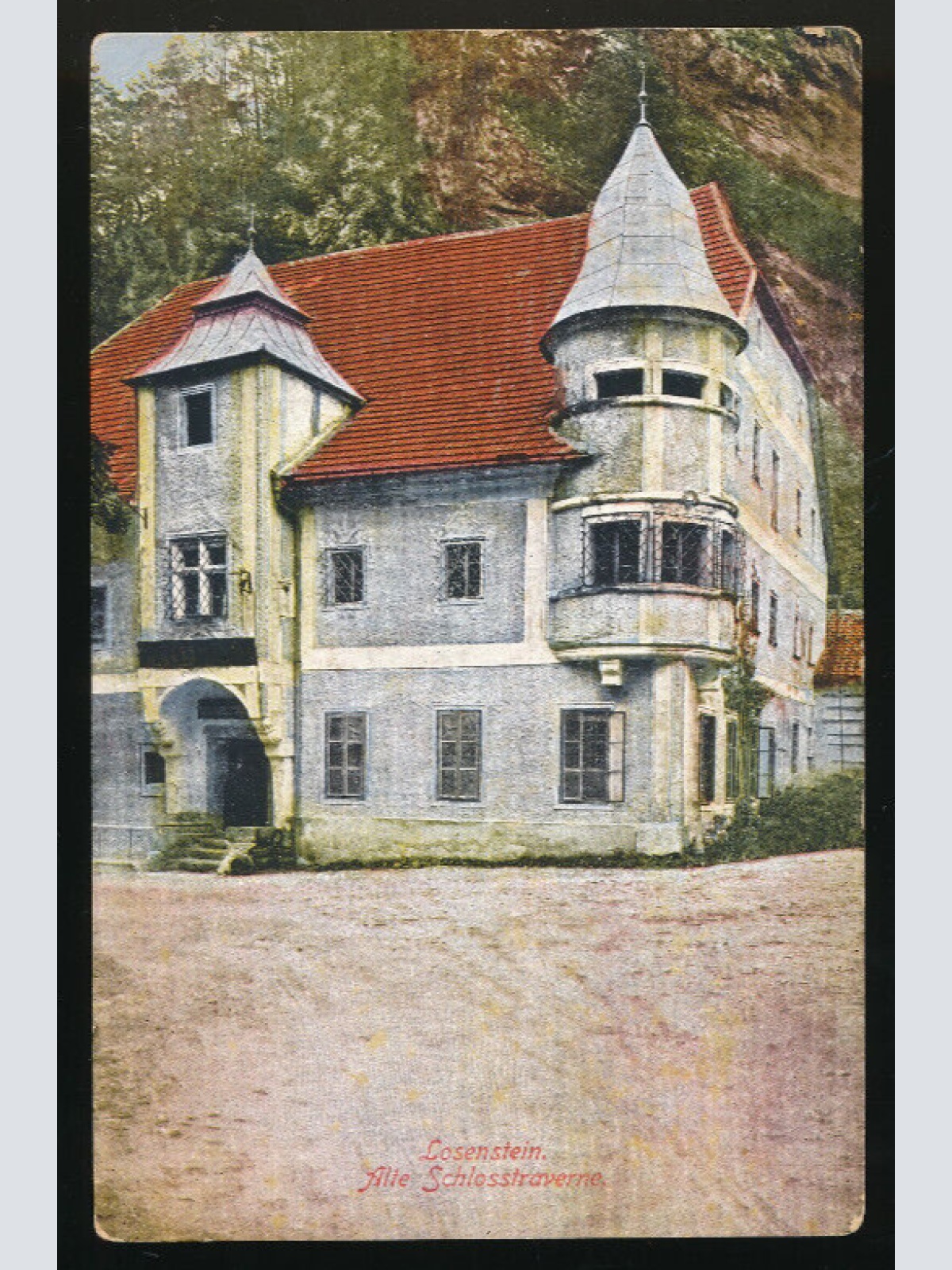 AK aus Losenstein Alte Schlosstraverne Oberösterreich (1561)