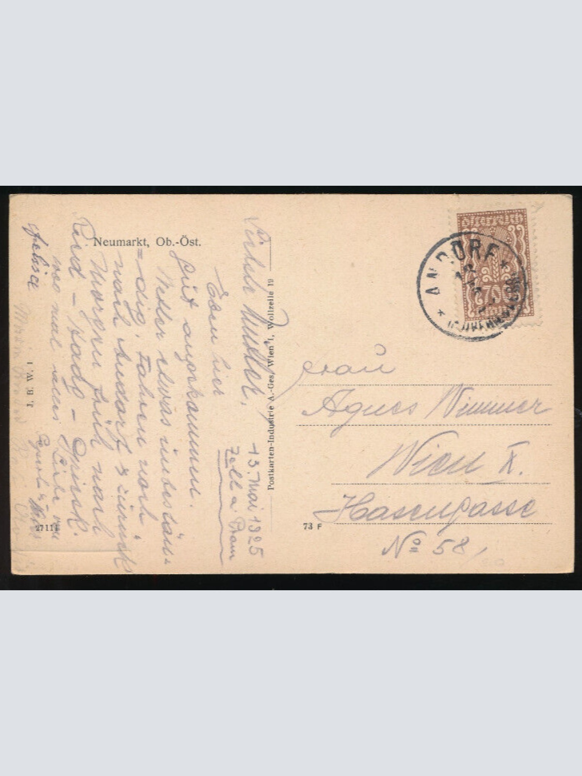 AK aus Neumarkt Oberösterreich (1579)