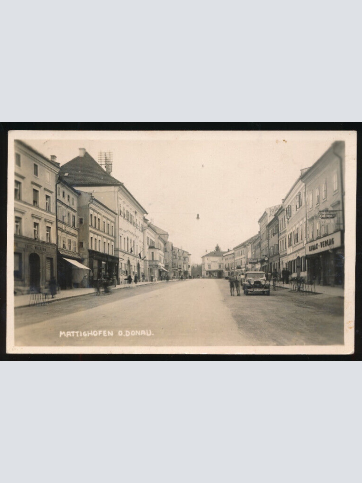 AK aus Mattighofen mit Tabak Verlag Oberösterreich (1586)