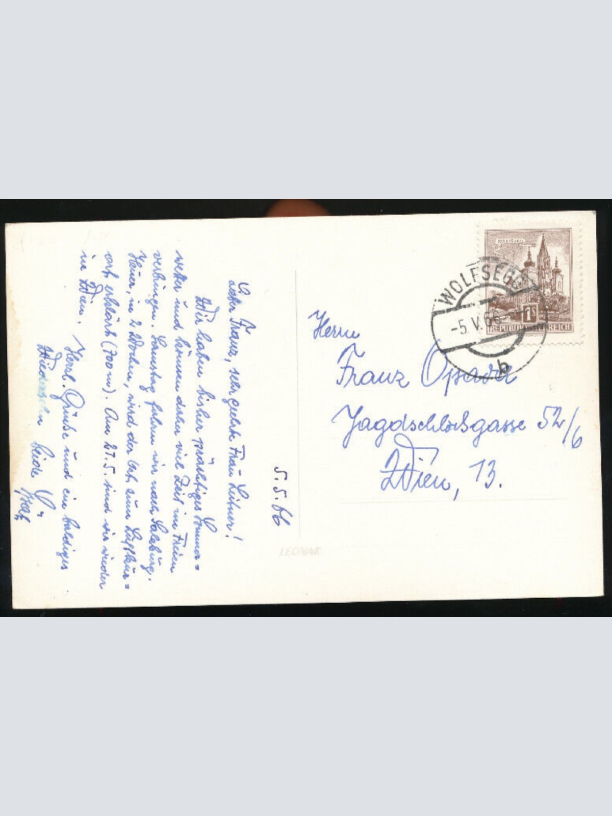 AK aus Wolfsegg Oberösterreich (1571)