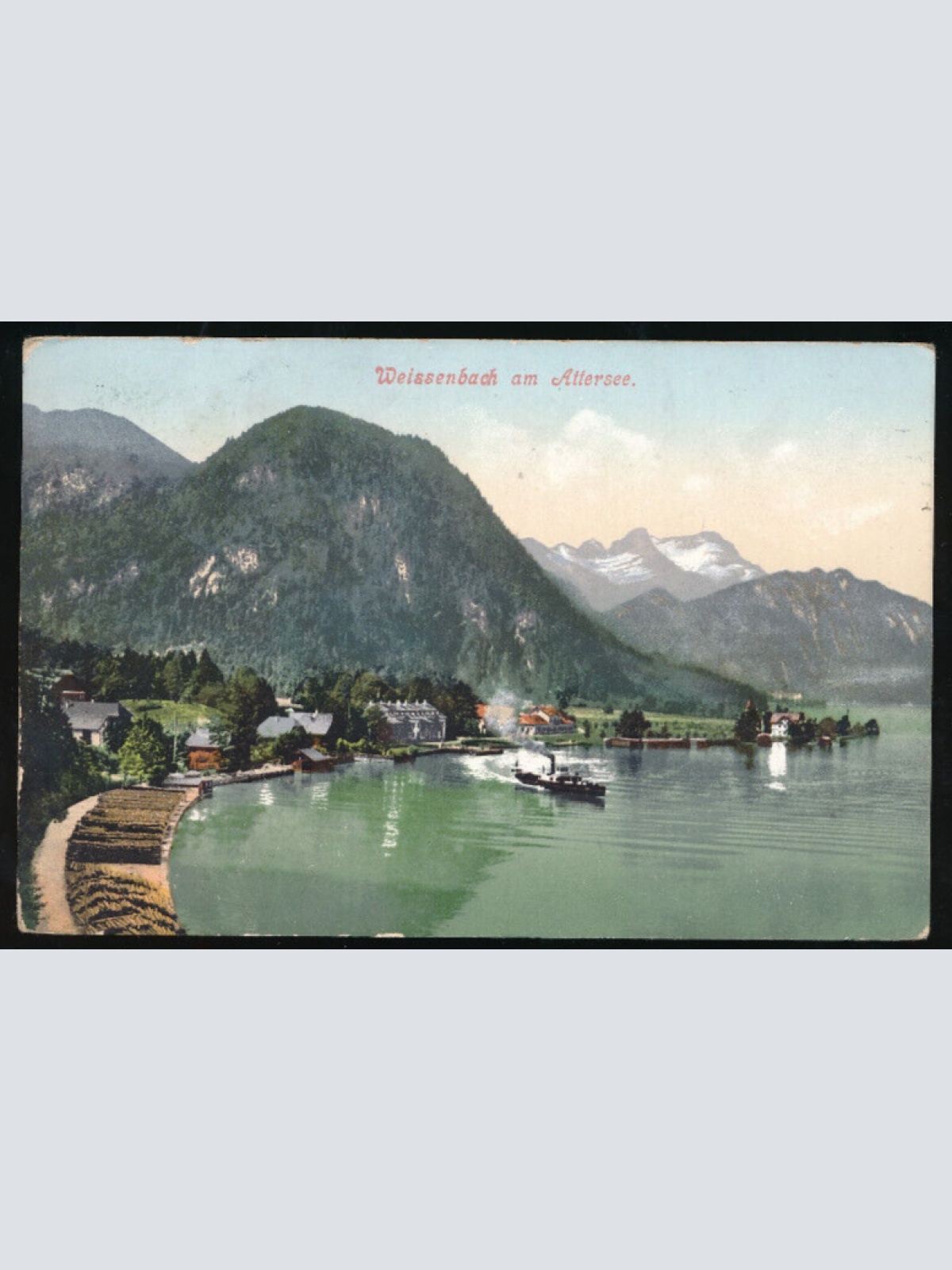 AK aus Weissenbach am Attersee Oberösterreich (1602)