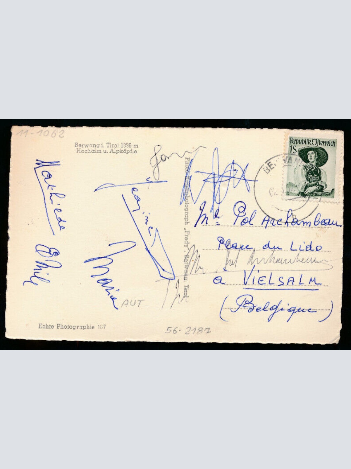 AK aus Berwang in Tirol (1226)