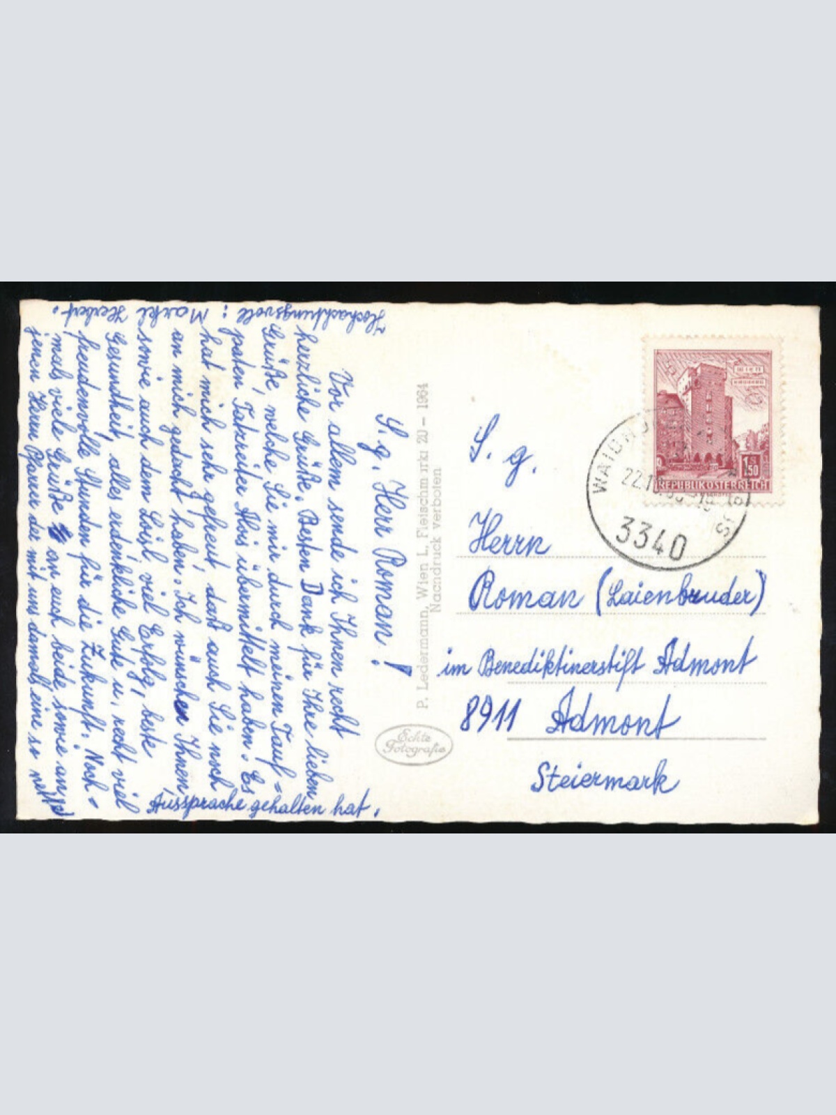 AK aus Waidhofen a. d. Ybbs Niederösterreich (1310)