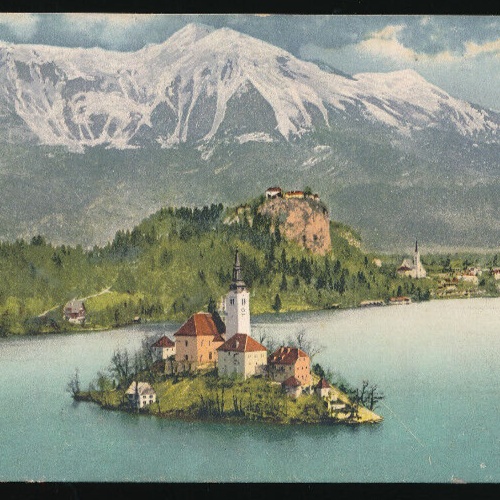 AK aus Bled - Veldes Slowenien (1850)