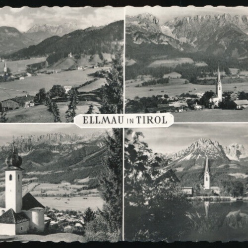 AK aus Ellmau Mehrbildkarte Tirol (1827)