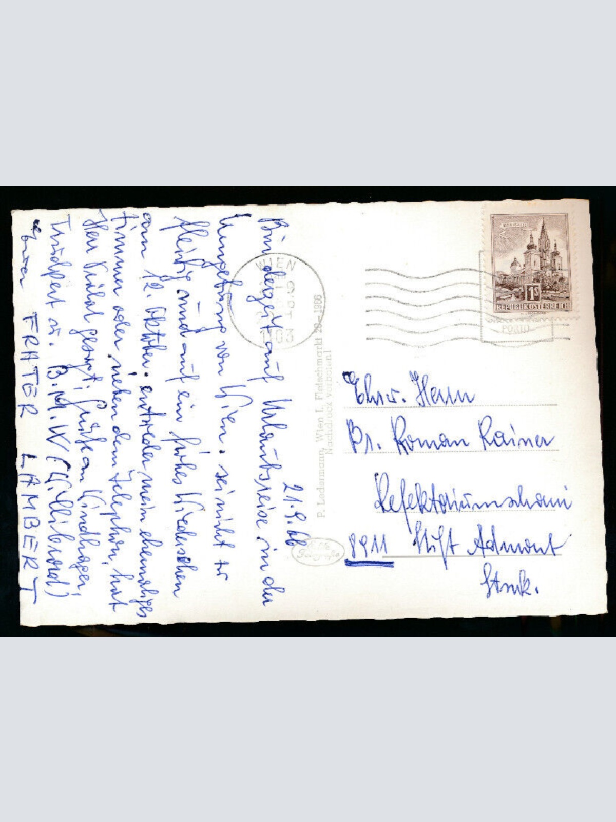 AK gruss aus Klosterneuburg Mehrbildkarte Niederösterreich (1331)