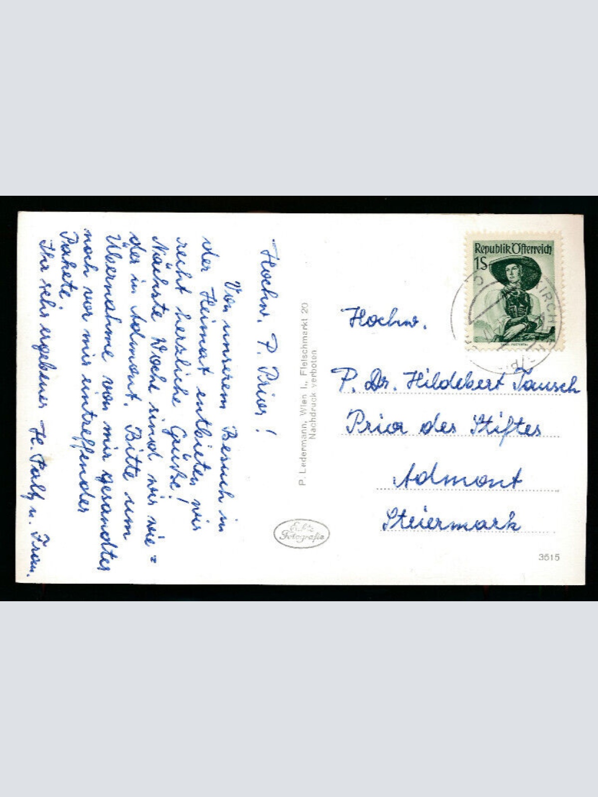 AK aus Kirchberg a. d. Pielach Niederösterreich (1307)