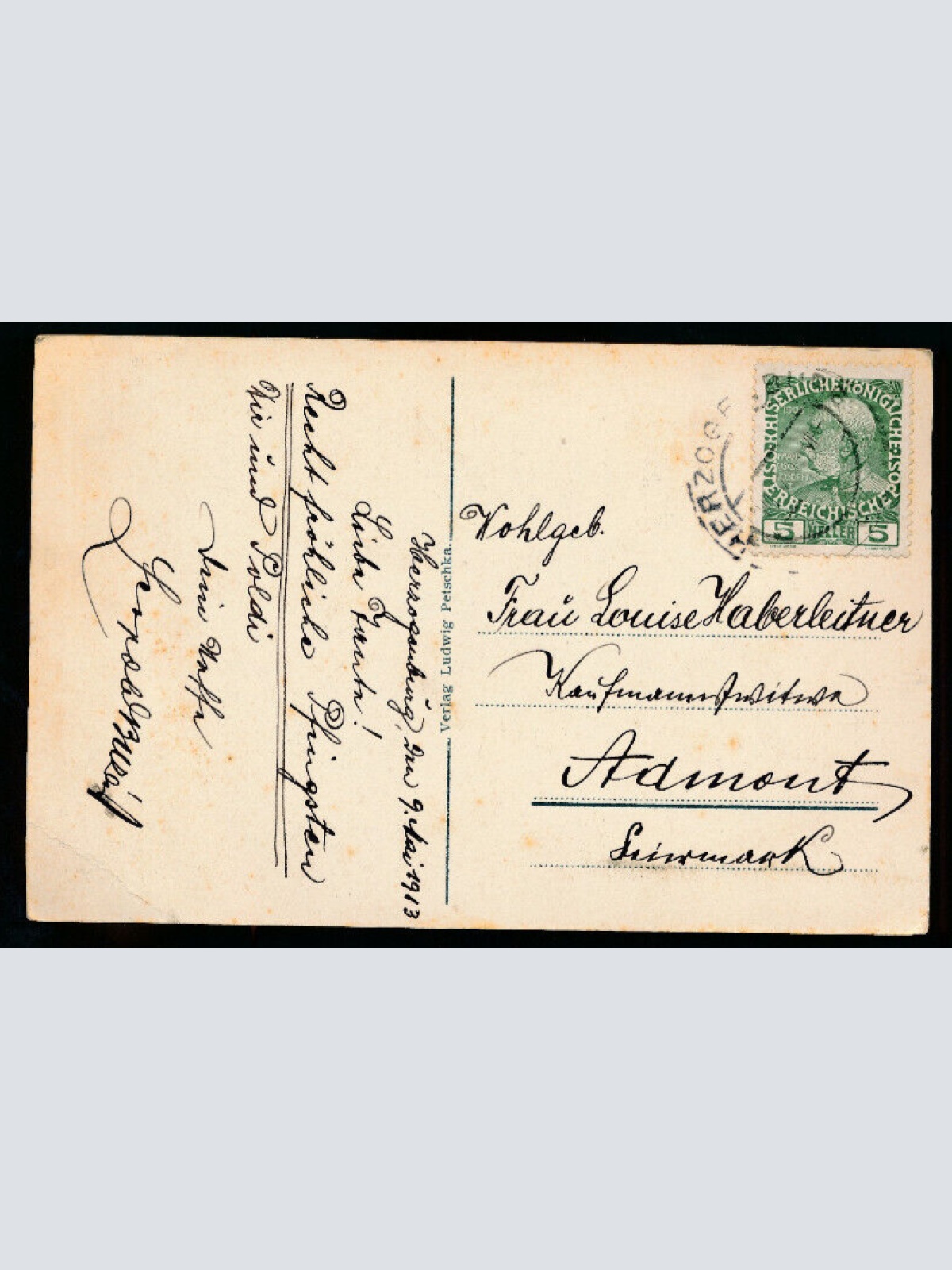 AK aus Herzogenburg mit Stift Herzogenburg Niederösterreich (1334)