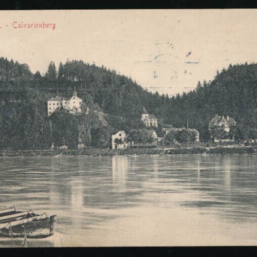 AK Linz an der Donau Calvarienberg Oberösterreich (1950)