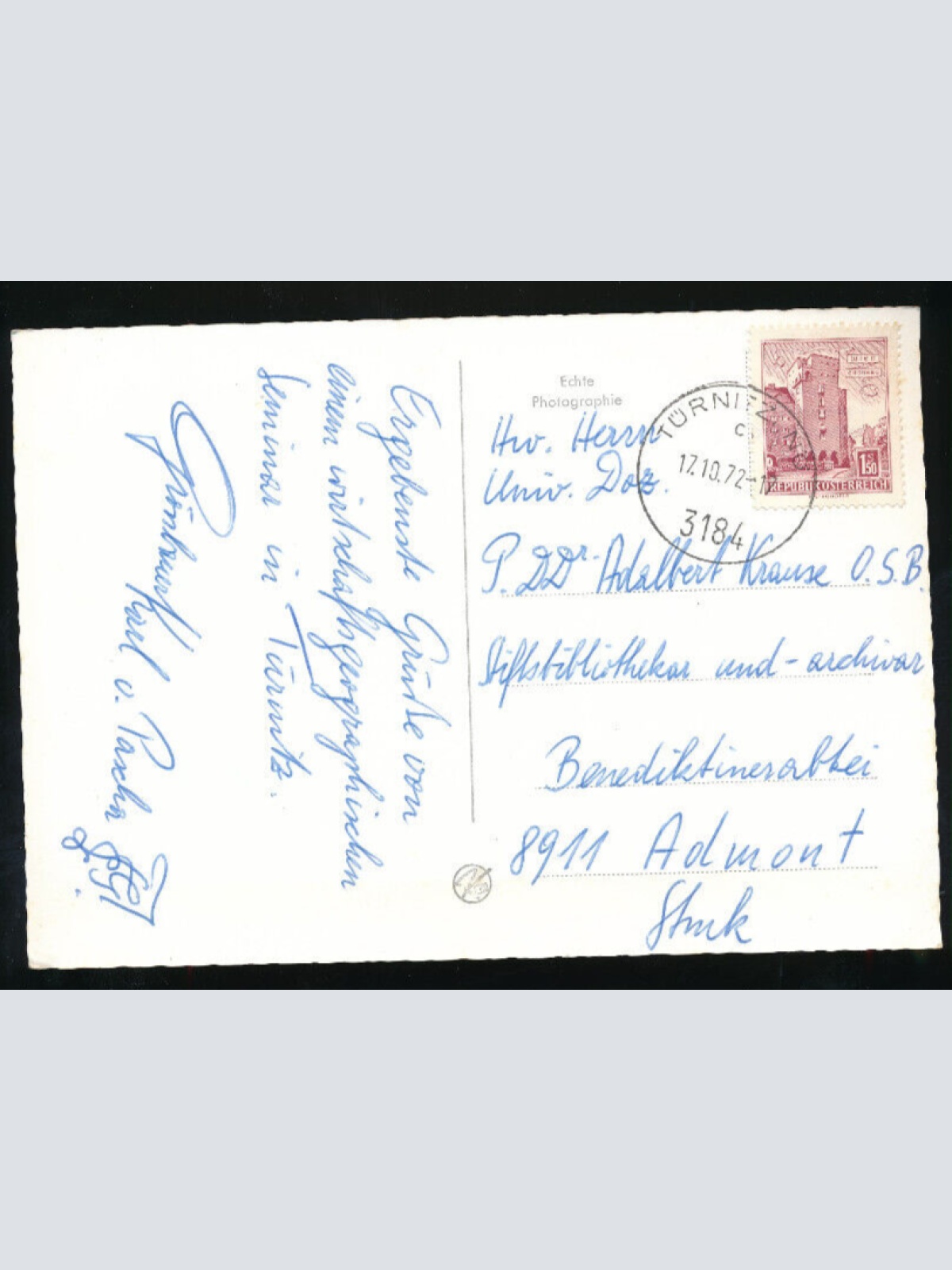 AK aus Türnitz Niederösterreich (1329)