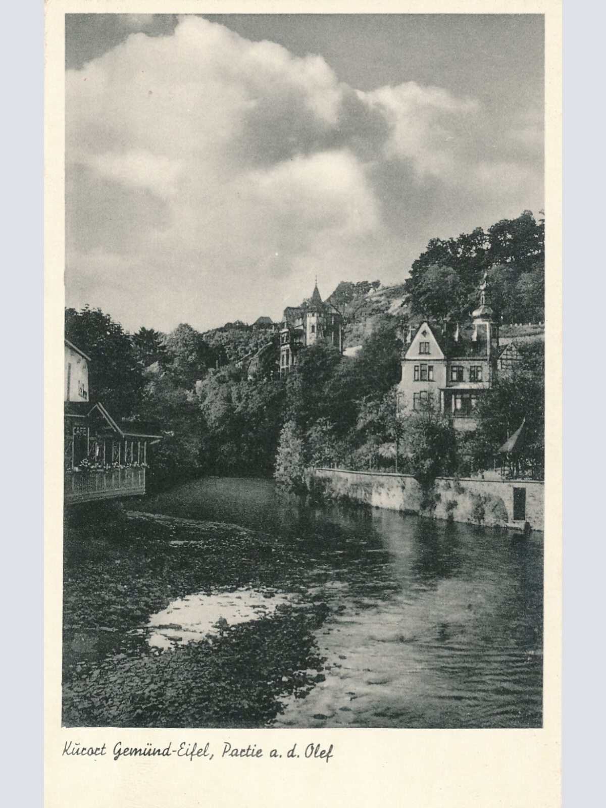 AK, Kurort Gmünd-Eifel, Partie an der Olef, Nordrhein-Westfalen (S98)