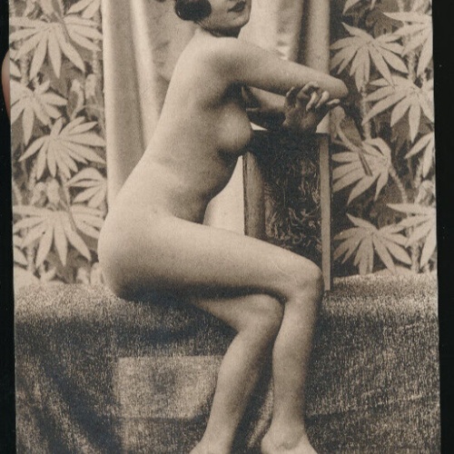 AKT Foto - Nackt - Busen Nackte Frau posiert, Neudruck ! (1185)