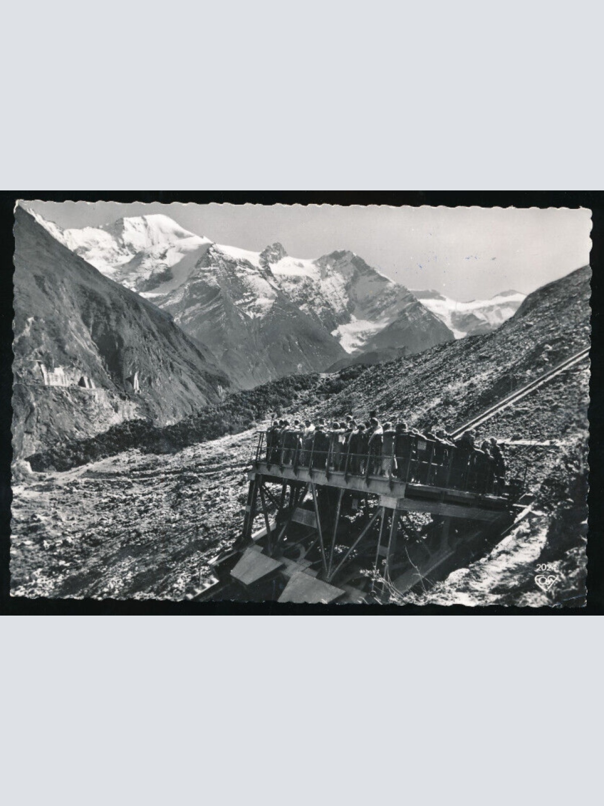 AK aus Kaprun Lärchwand mit Schrägaufzug Salzburg (1803)