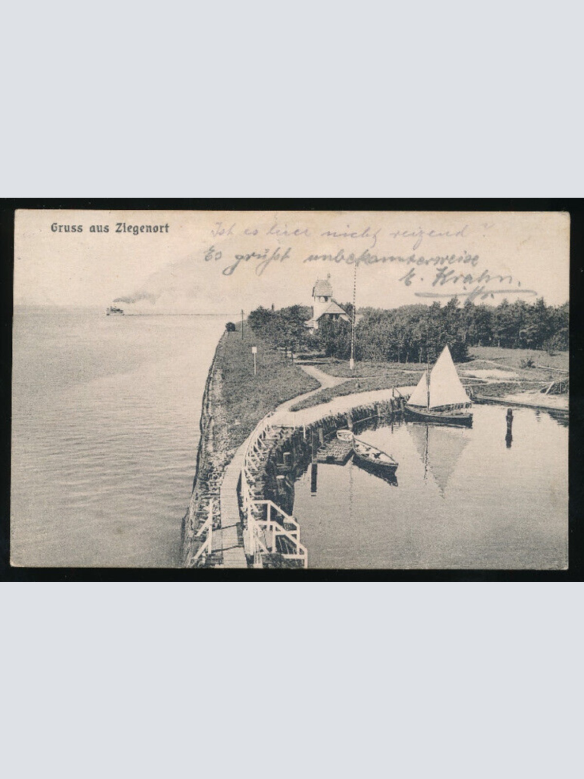 AK gruss aus Ziegenort Polen (1273)