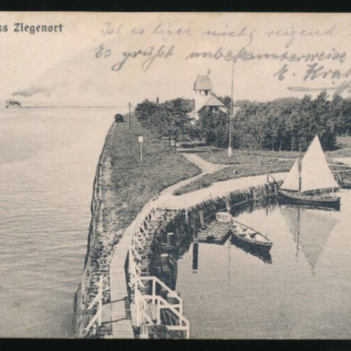 AK gruss aus Ziegenort Polen (1273)