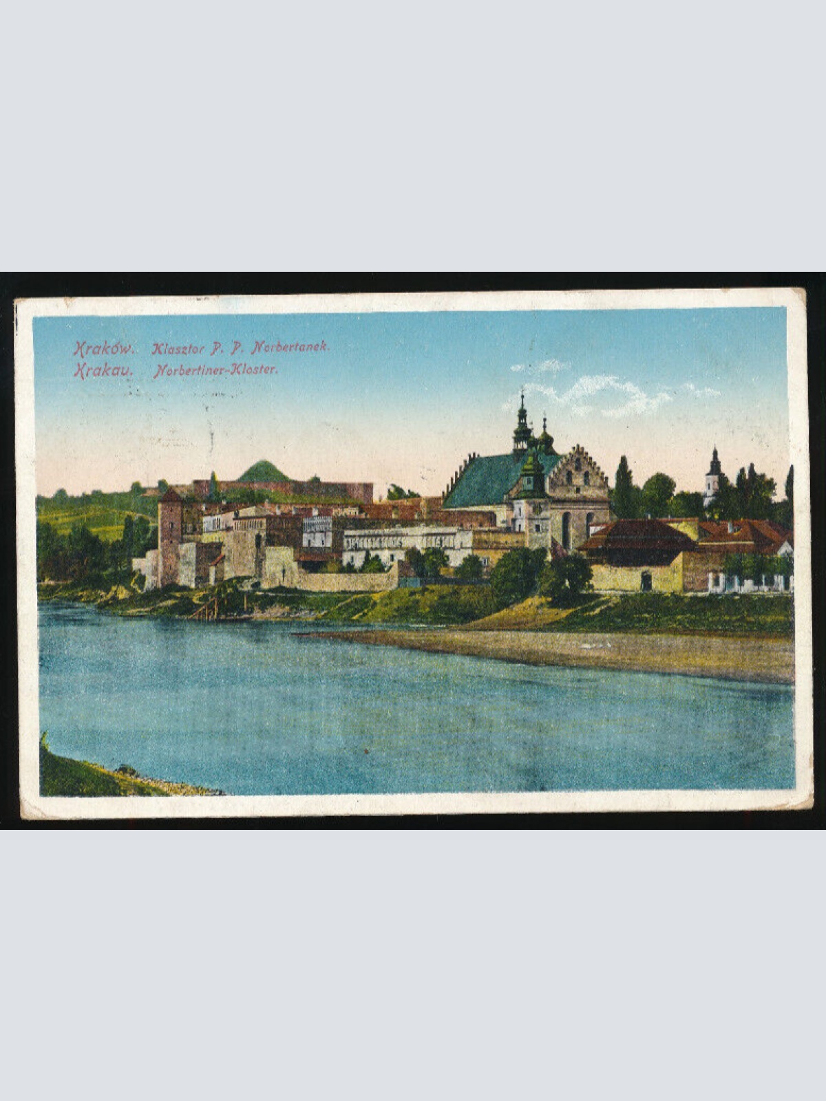 AK aus Krakau - Krakow Norbertiner-Kloster Polen (2043)