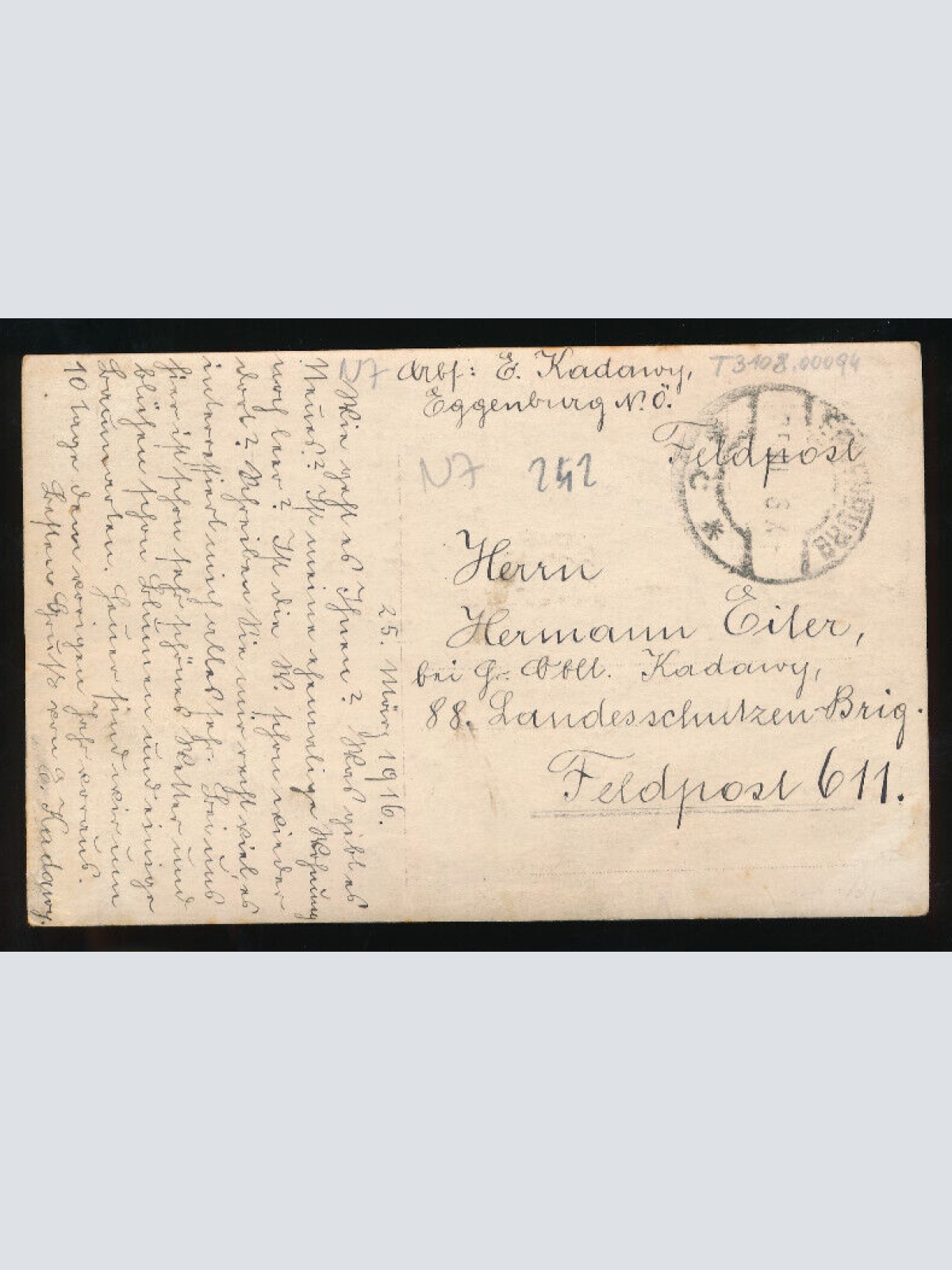 AK aus Eggenburg Niederösterreich (2020)