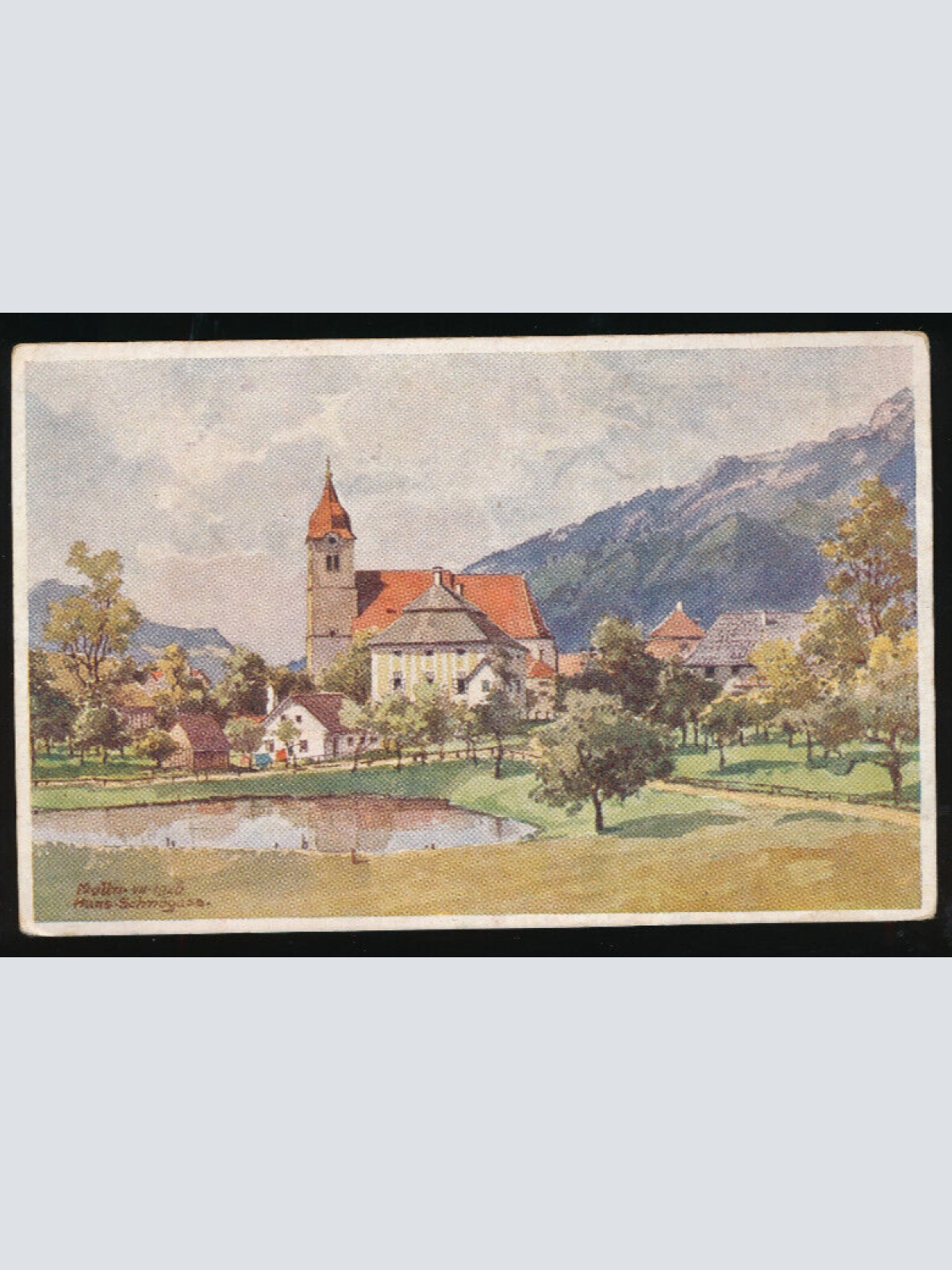 Künstler-Karte von Hans Schmögasse aus Molln Oberösterreich (2025)