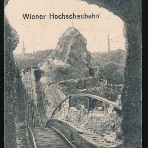 AK aus Wien Wiener Hochschaubahn (2064)