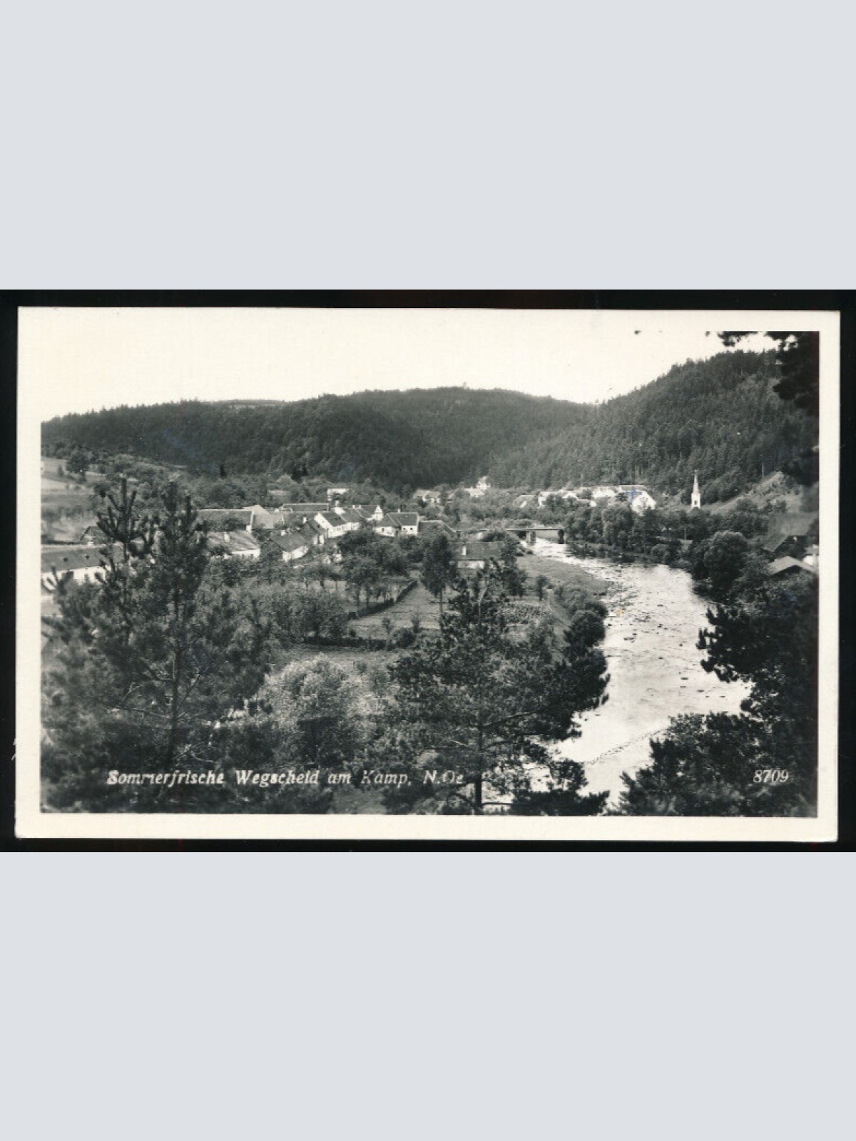 AK aus Wegscheid am Kamp Niederösterreich (2070)