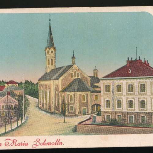 AK gruss von Maria Schmolln Oberösterreich (2077)