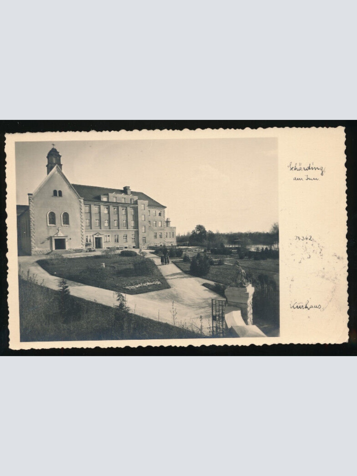 AK aus Schärding am Inn Kurhaus Oberösterreich (1991)