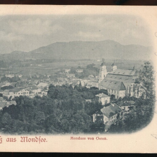 AK gruss aus Mondsee Oberösterreich (1990)