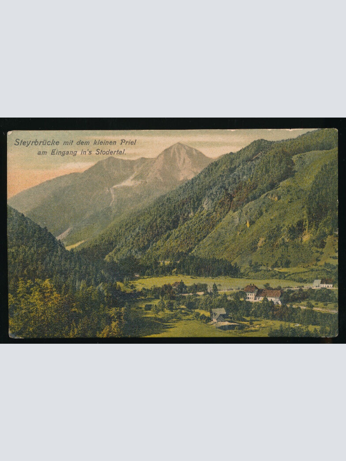 AK aus Steyrbrücke mit dem kleinen Priel Oberösterreich (2012)