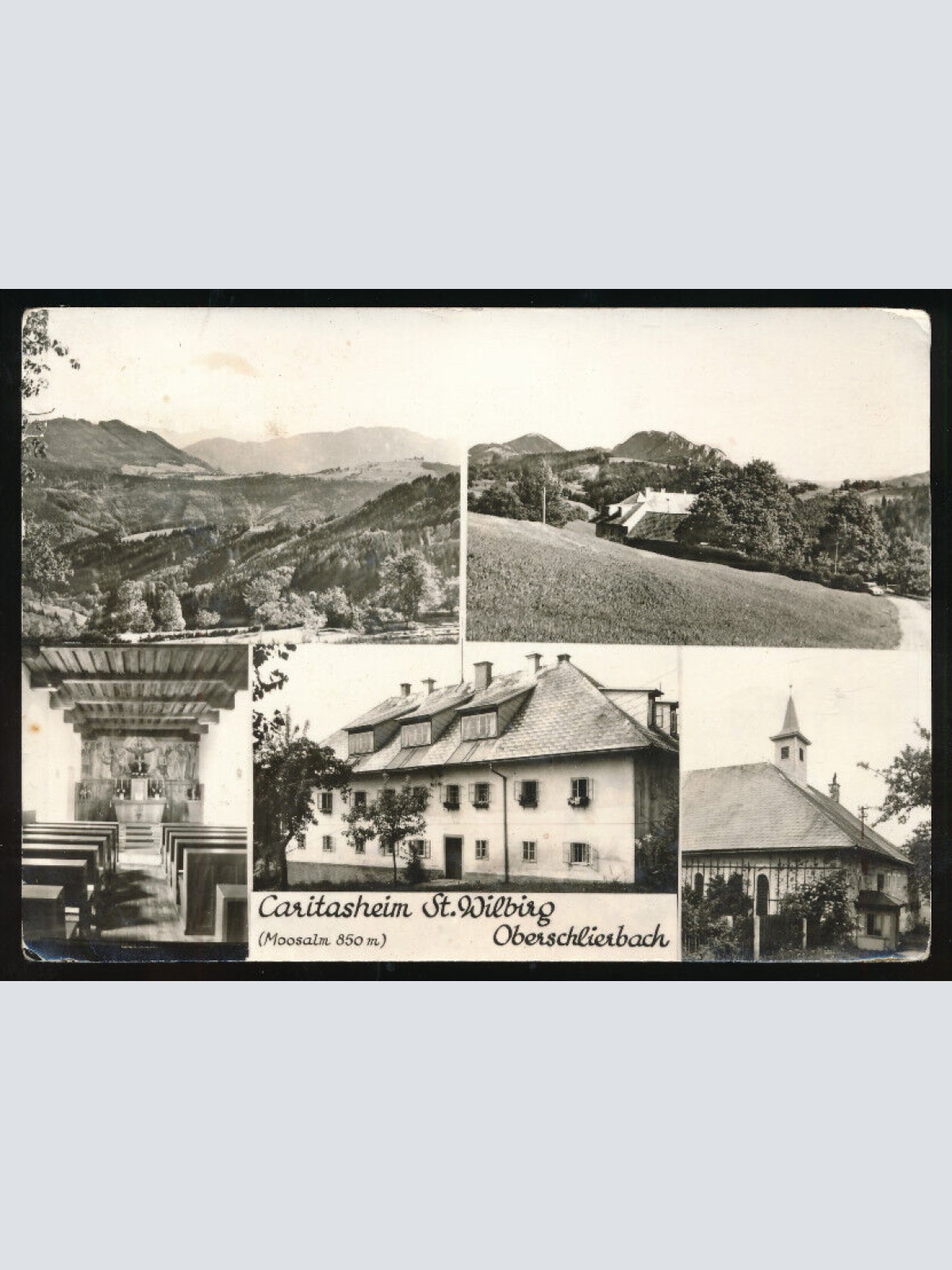 AK aus St.Wilbirg Oberschlierbach Caritasheim Mehrbildkarte Oberösterreich(2019)