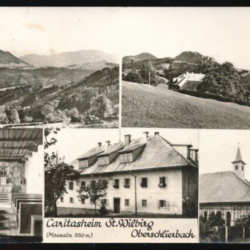 AK aus St.Wilbirg Oberschlierbach Caritasheim Mehrbildkarte Oberösterreich(2019)
