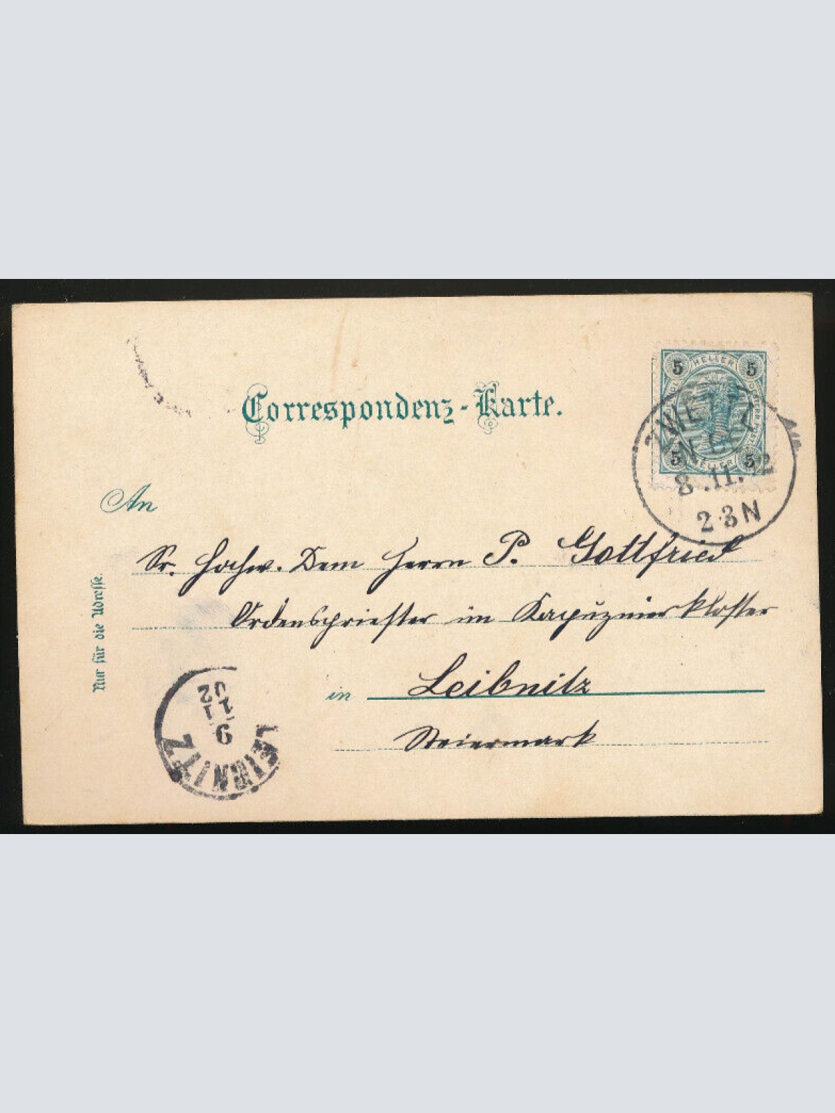 AK gruss aus Stift Zwettl Niederösterreich (2348)