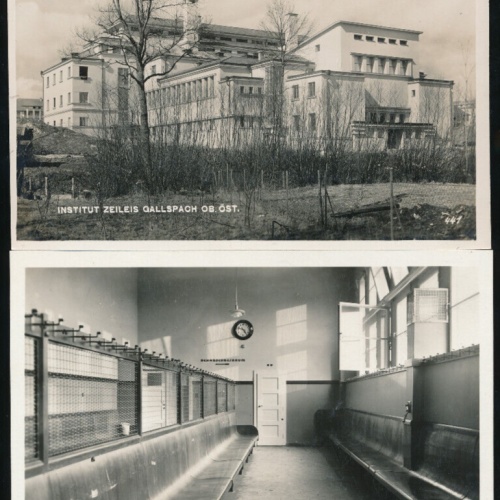 2 Karten aus Gallspach Institut Zeileis Oberösterreich (1771)