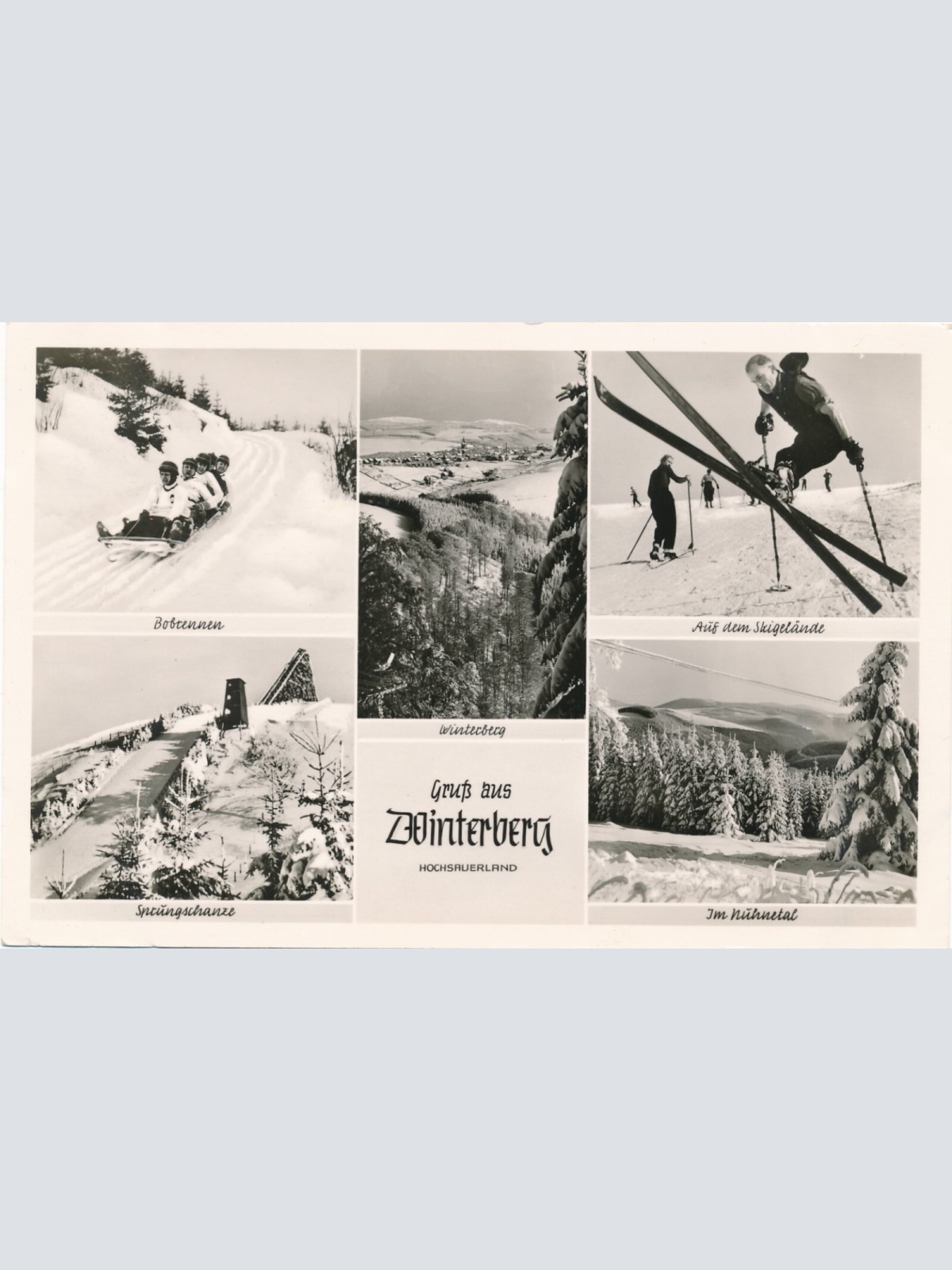 AK, Gruß aus Winterberg, Nordrhein-Westfalen (S87)